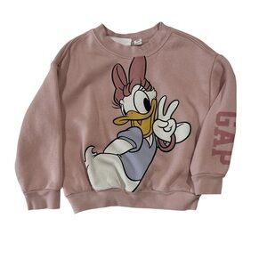 GAP Kids Pink Duck Character Sweatshirt